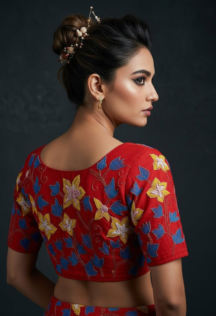 Timeless stitches Handwork Blouse