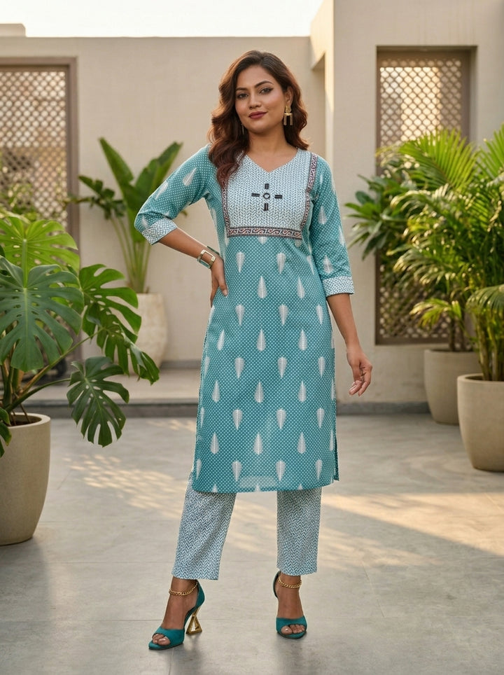 OMG Ethnic Slay- Suit Set