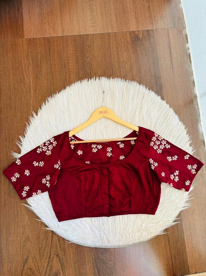 Shiuli Flower Designer Blouse