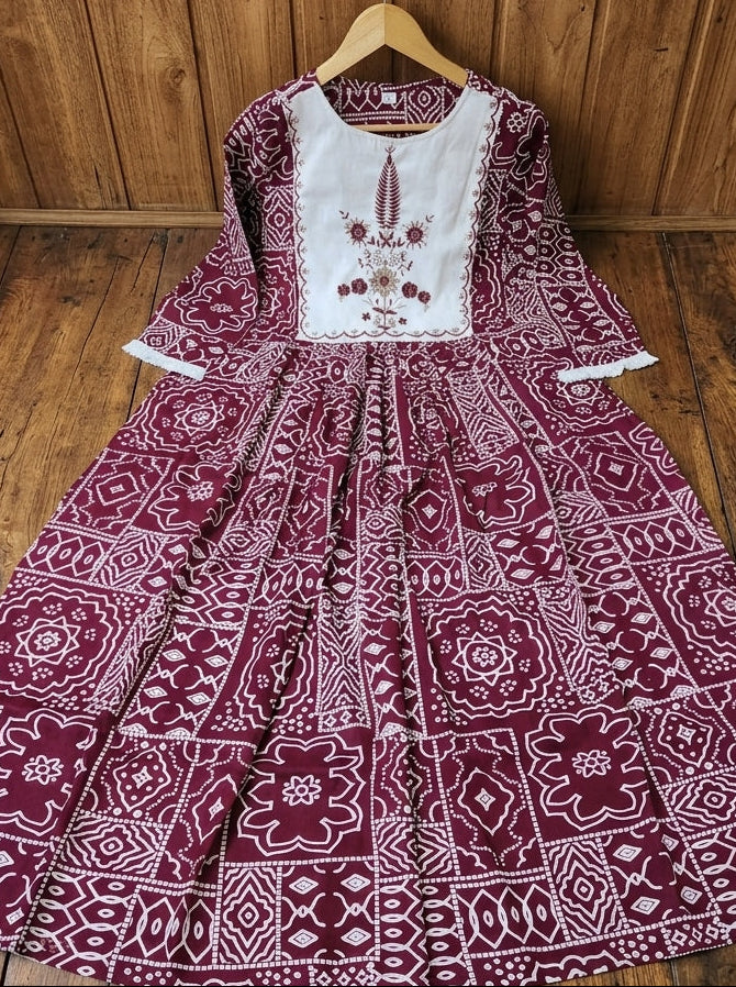 The Boho Bluebell Midi Dress