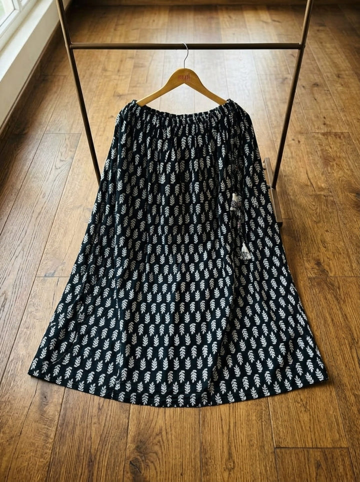 Opal Drapes Maxi Skirt
