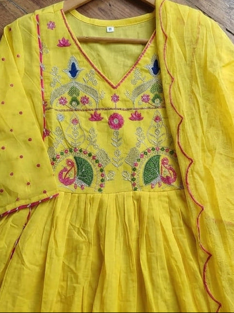 The Wavelet Cotton Kurti Set