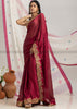 Burgundy Designer Saree