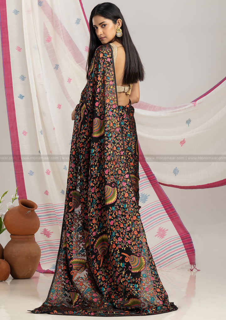 Brasso Blossom Designer Saree