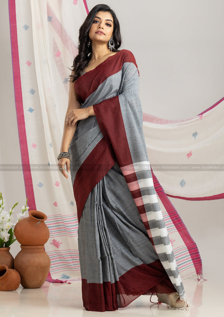 Pure Khadi Cotton Saree