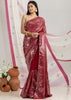 Red Sequins Saree