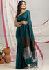 Evergreen Bengal Khadi Cotton Saree