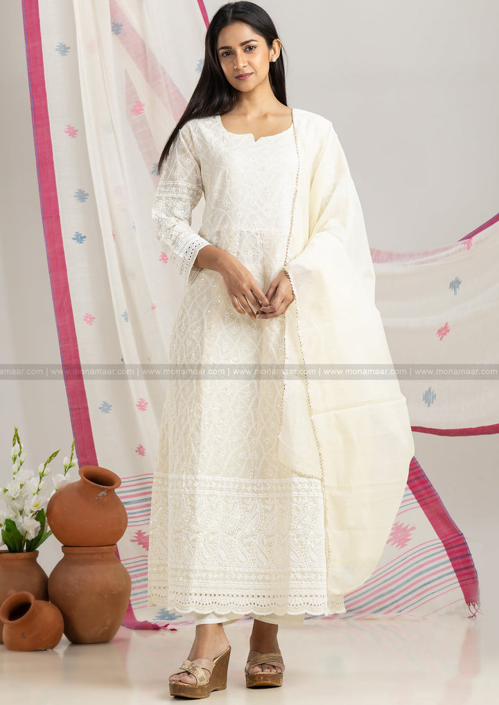 Chikankari Kurti