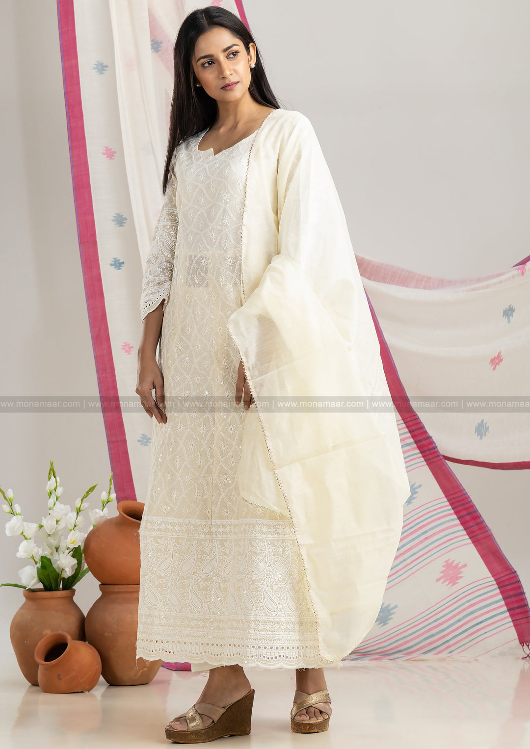 Chikankari Kurti