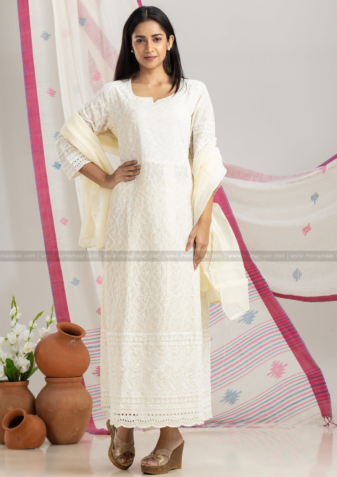 Chikankari Kurti