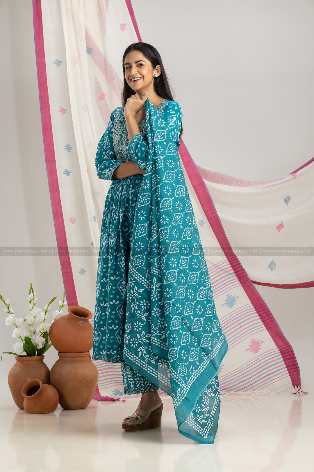 Jaipur Kurta Pant Dupatta Set