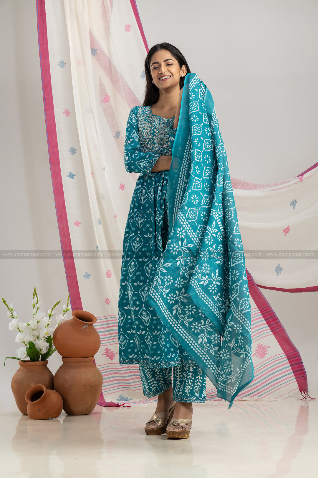 Jaipur Kurta Pant Dupatta Set