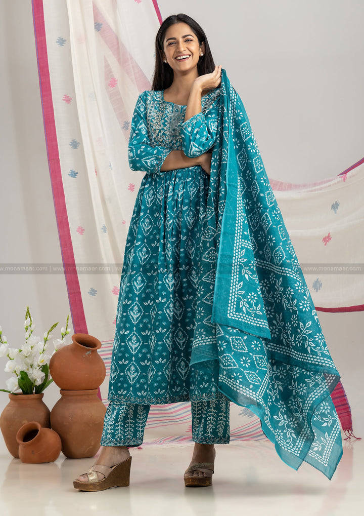 Jaipur Kurta Pant Dupatta Set