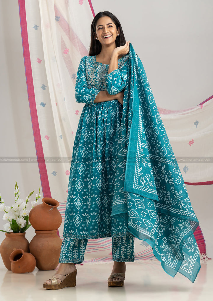 Jaipur Kurta Pant Dupatta Set