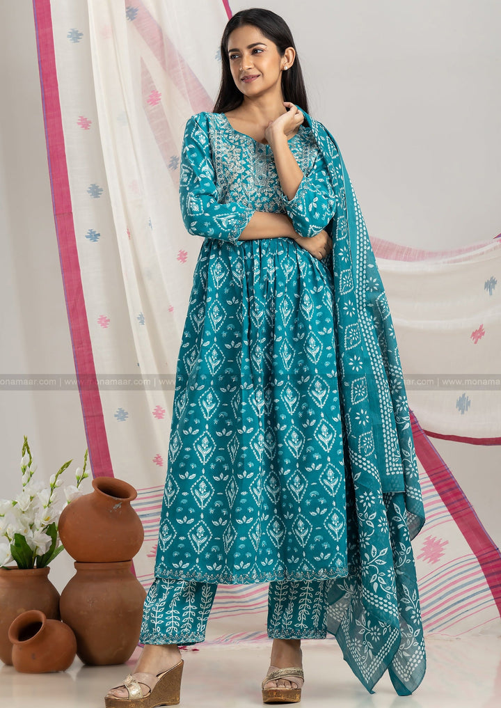 Jaipur Kurta Pant Dupatta Set