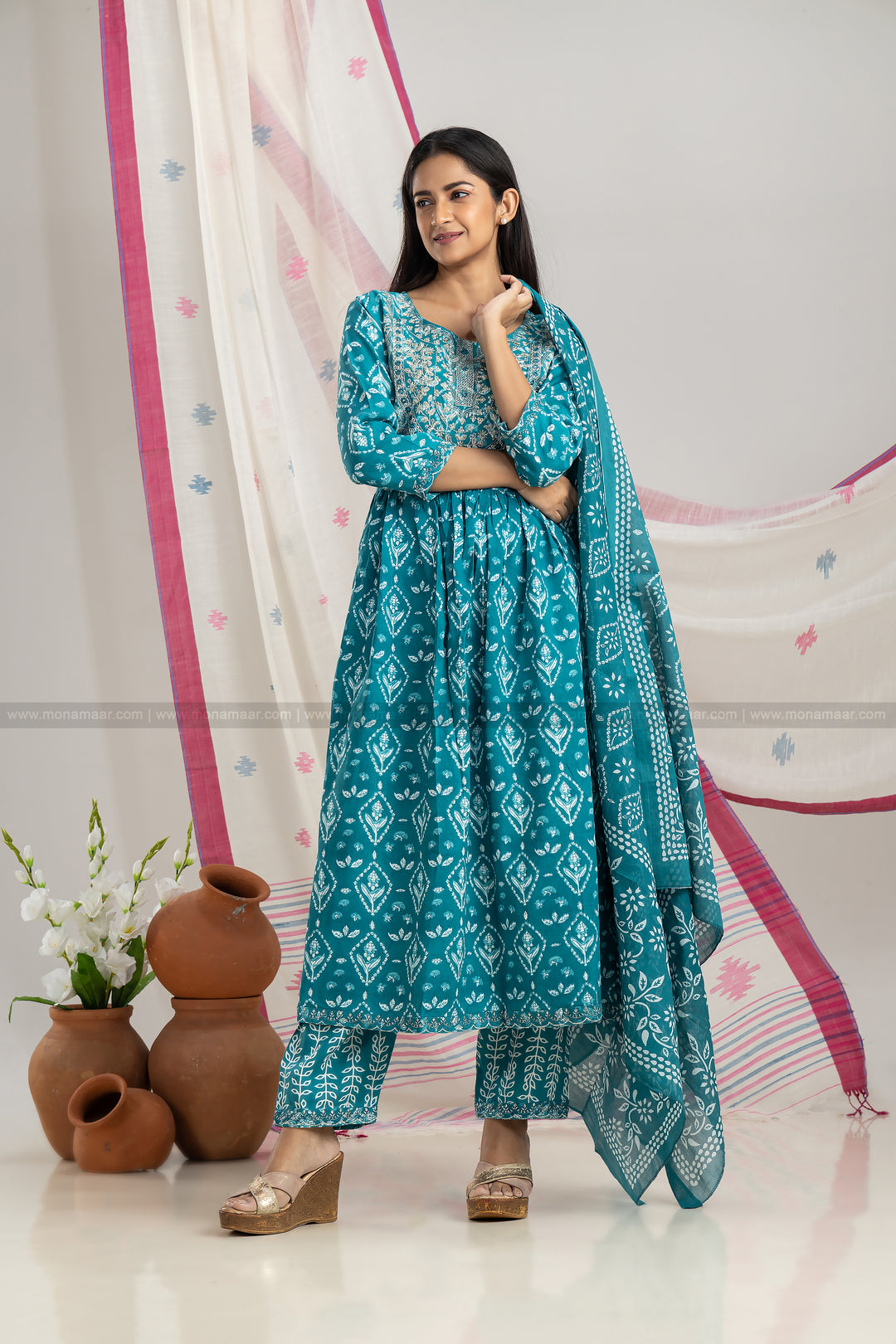 Jaipur Kurta Pant Dupatta Set