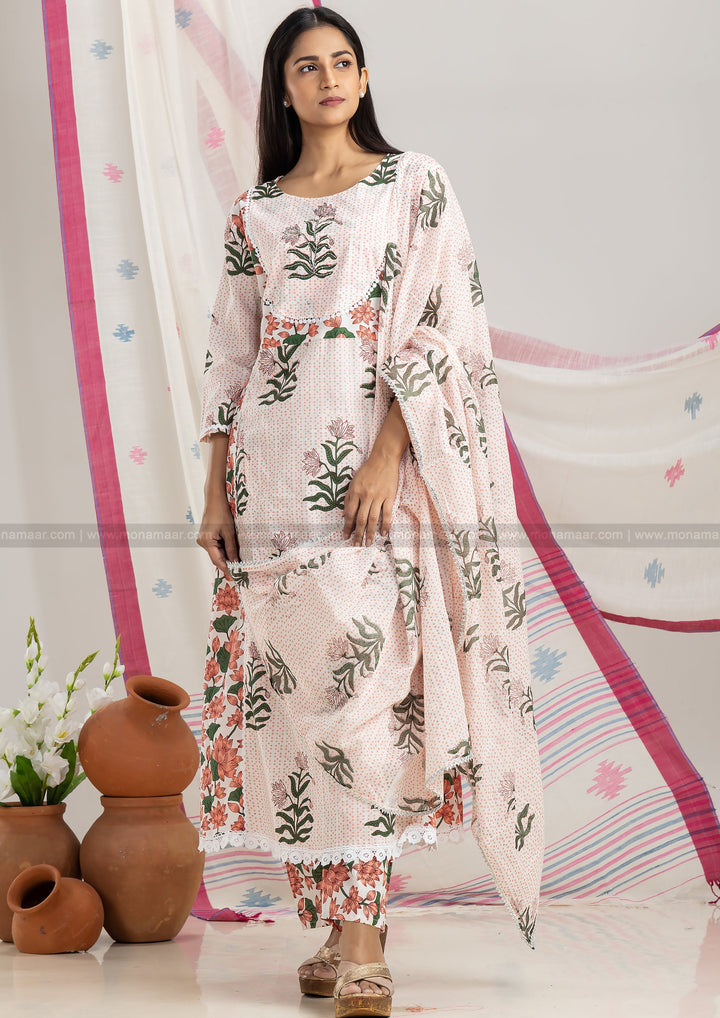 Cotton Kurti Set