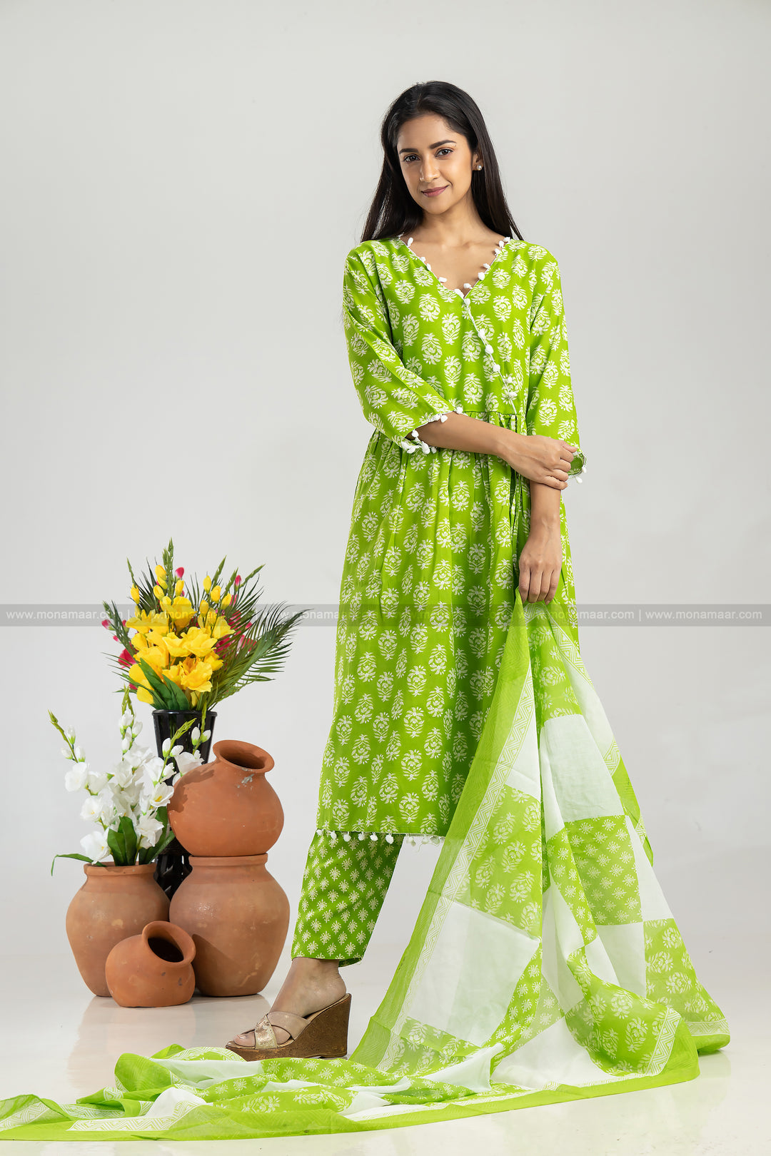 Kurti Pant Dupatta Set