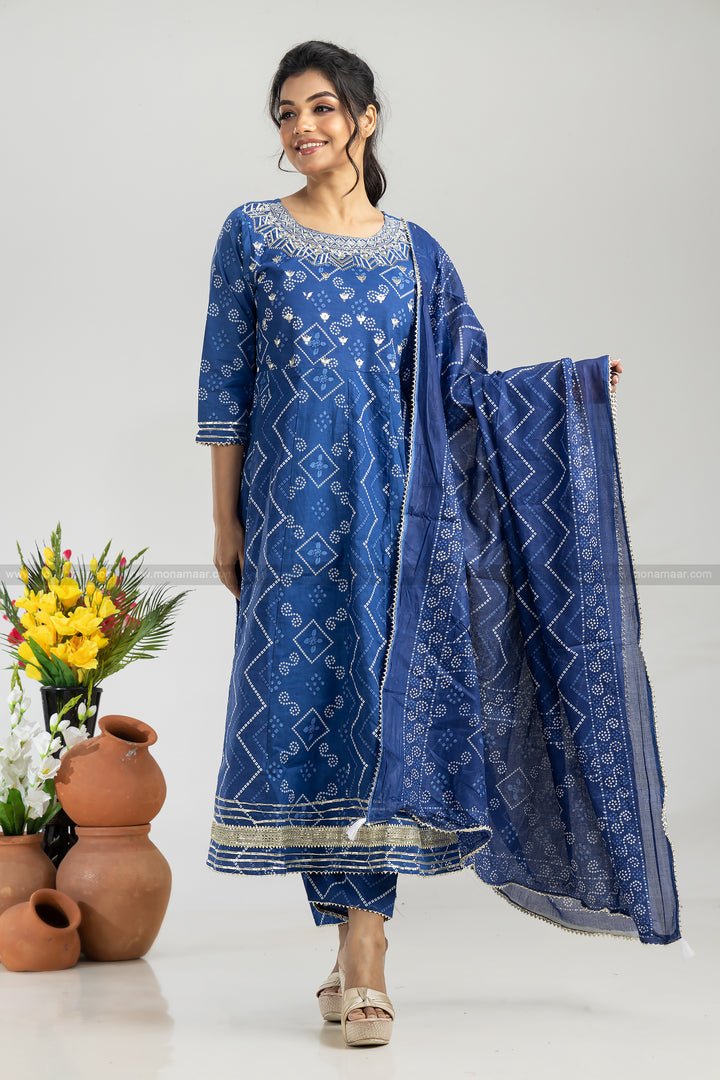 Kurti Pant Dupatta Set