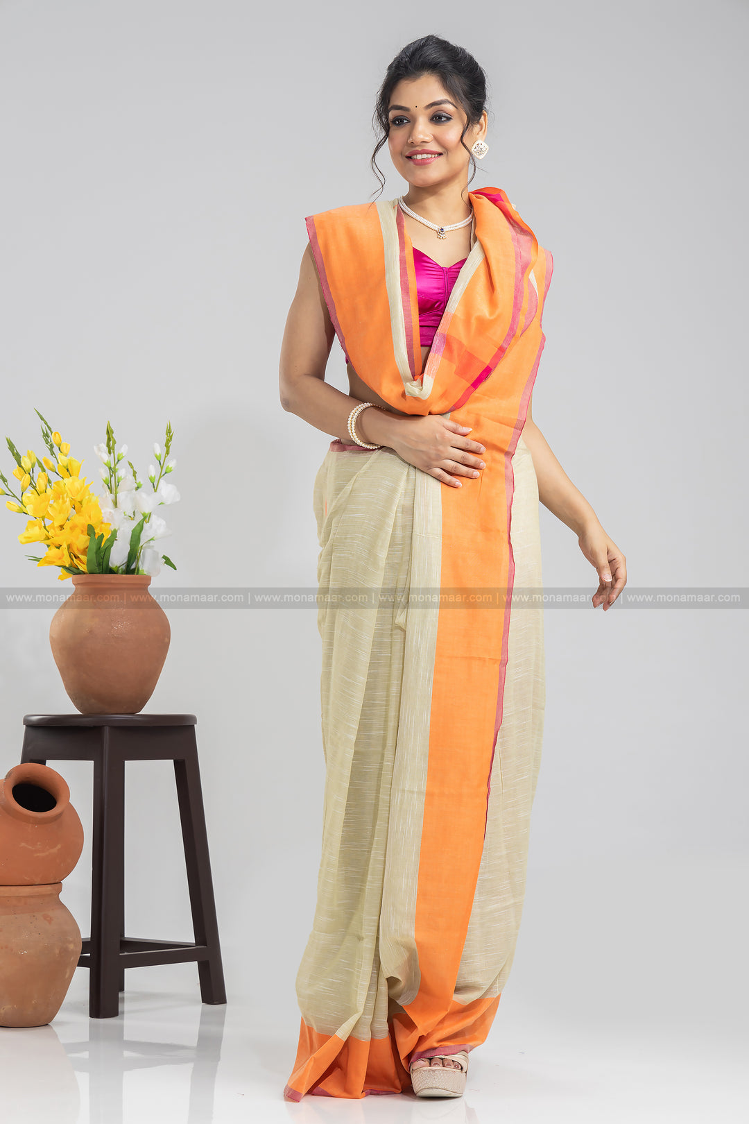 Khadi Cotton Saree