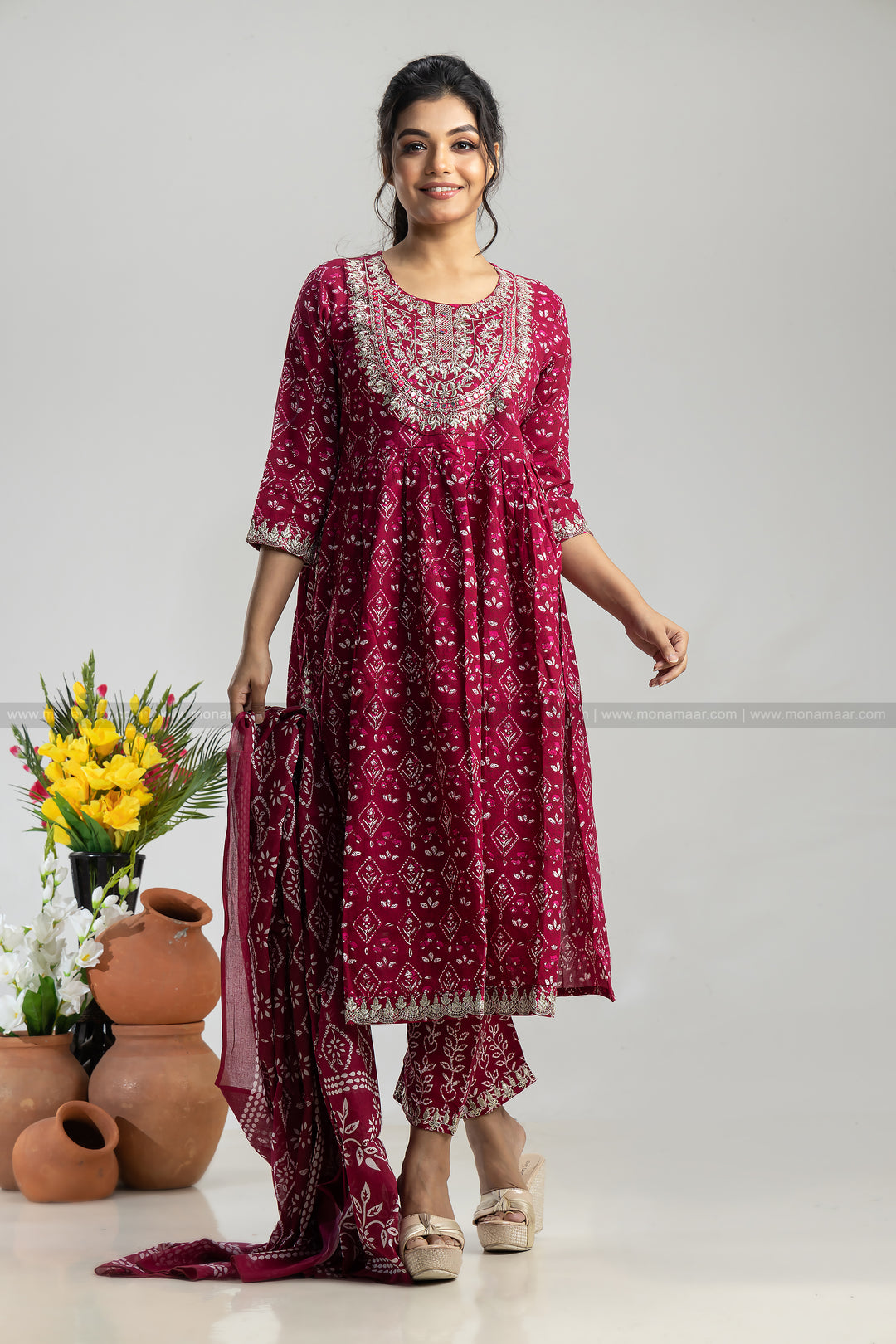 Jaipur Kurta Pant Dupatta Set