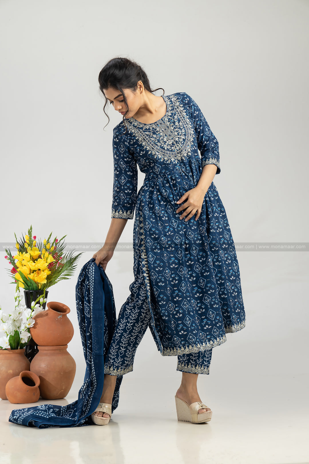 Jaipur Kurta Pant Dupatta Set