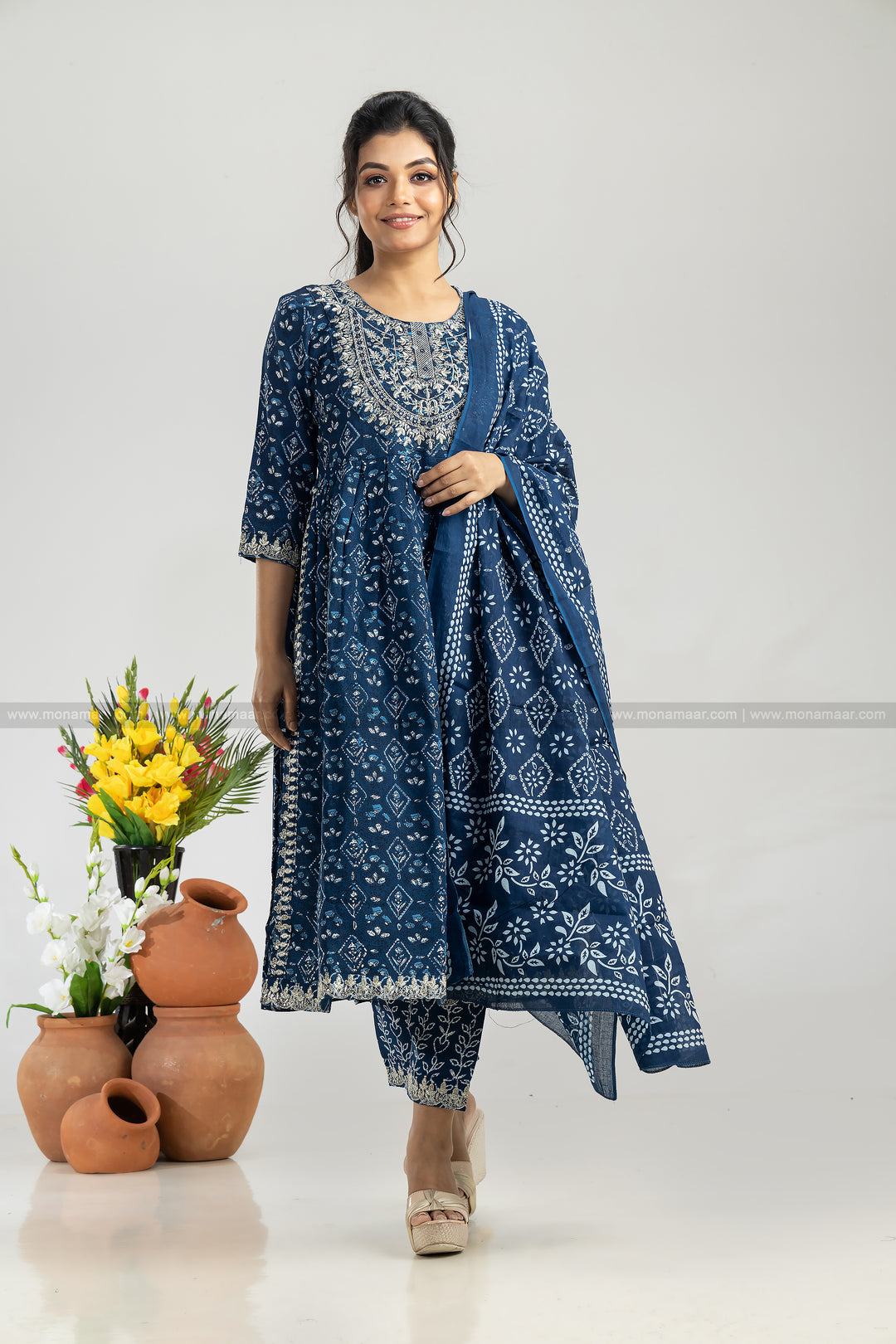 Jaipur Kurta Pant Dupatta Set