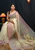 Muslin Sequins Saree