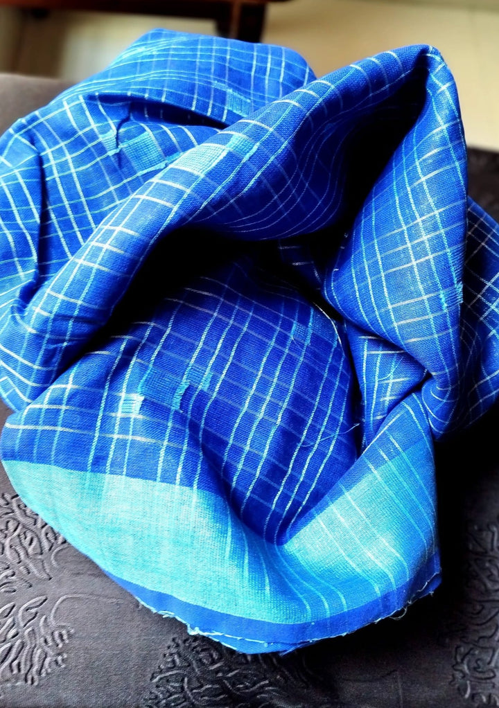 Pure Handwoven Linen Saree