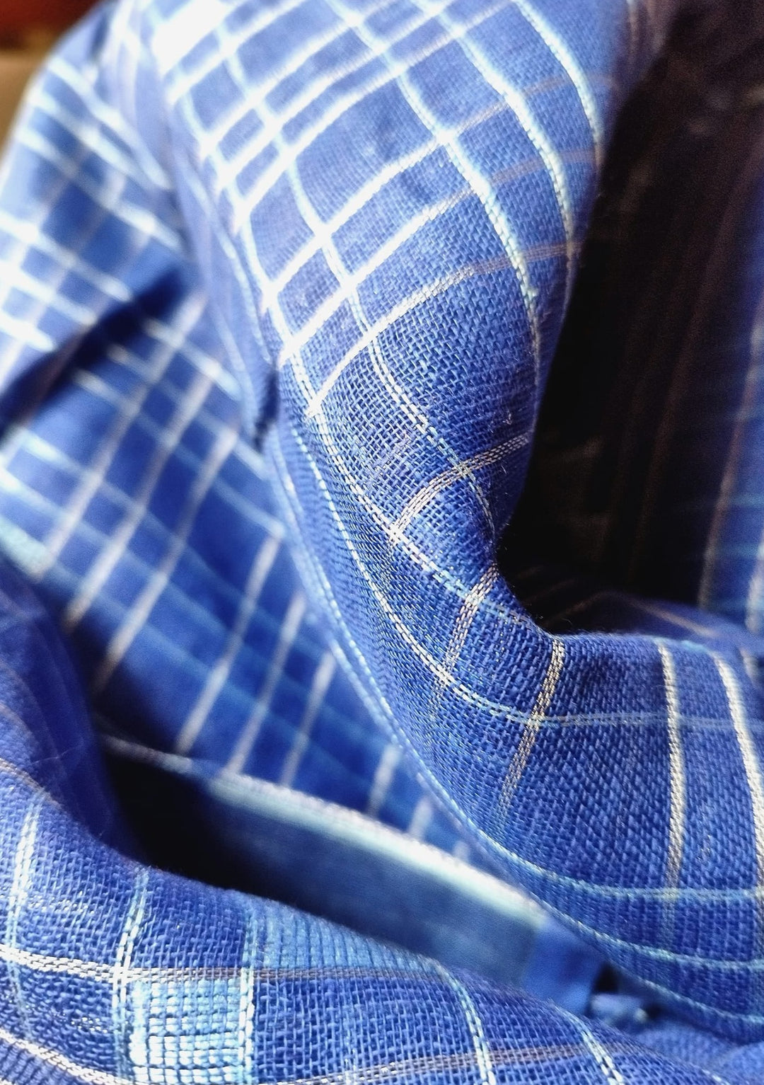 Pure Handwoven Linen Saree