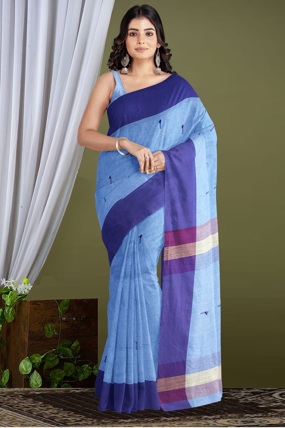 Bengal Khadi Saree