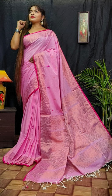 Bengal Handloom Jamdani Saree