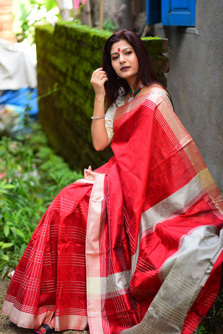 Raw Silk Saree