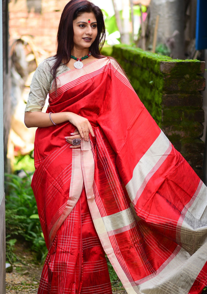 Raw Silk Saree