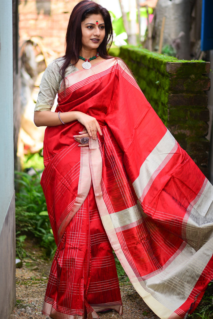 Raw Silk Saree