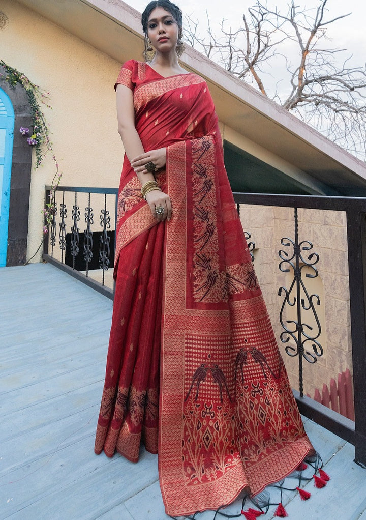 Tussar Silk Saree