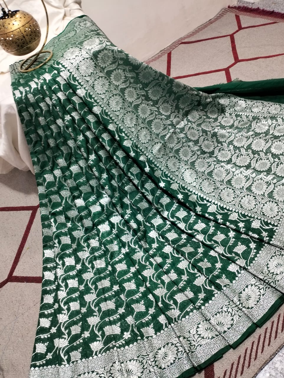 Banarasi Semi Katan Silk saree