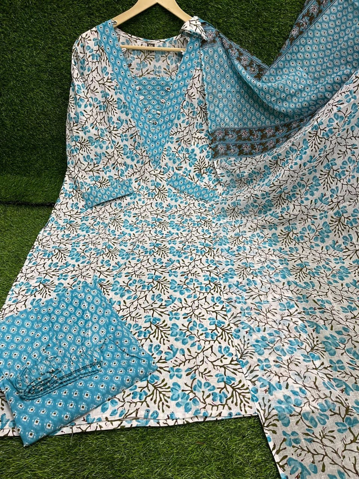 Jaipur Kurta Pant Dupatta Set