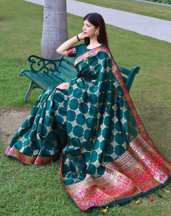 Tussar Silk Saree