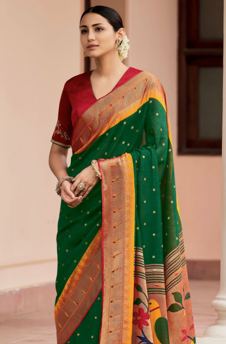 Paithani Silk Saree