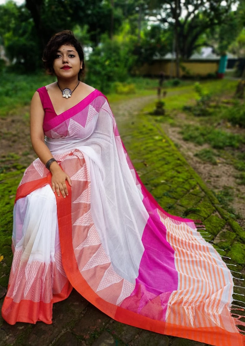 Bengal Khadi Saree