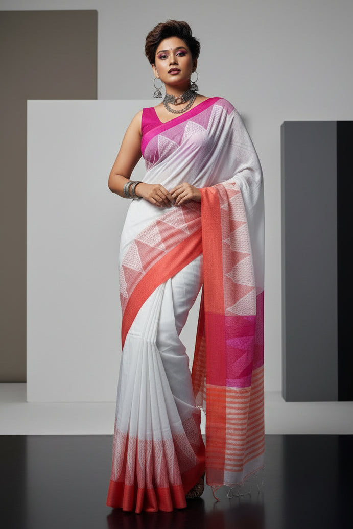 Bengal Khadi Saree
