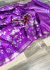 Pure Handwoven Silk Linen Saree
