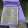 Pure Handwoven Silk Linen Banarasi