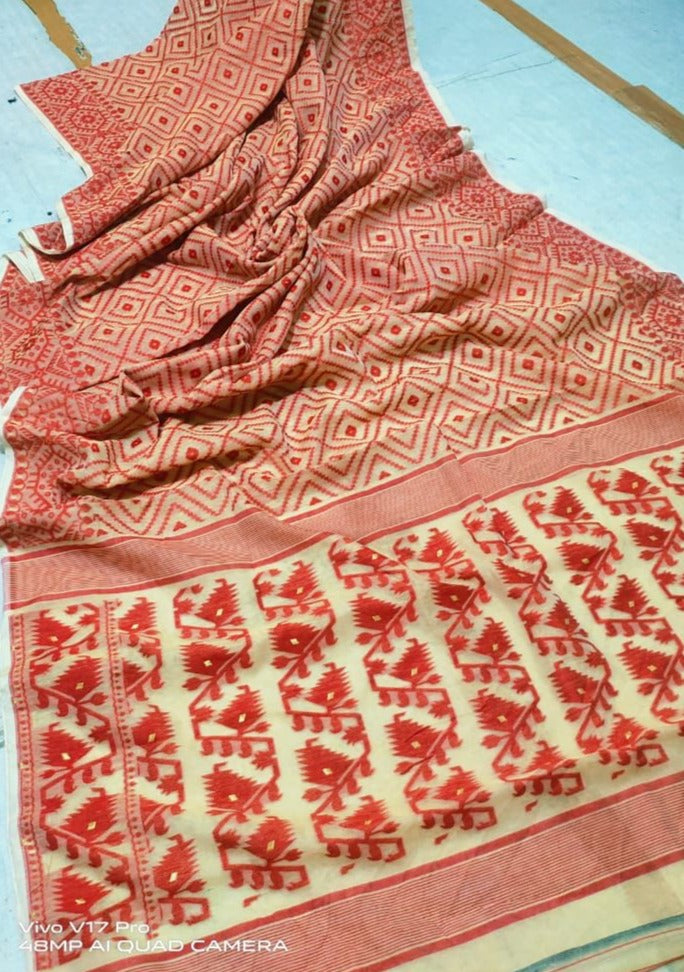 DHAKAI JAMDANI SAREE