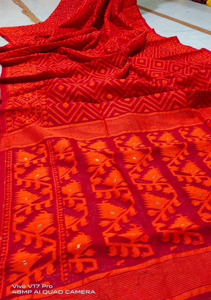 DHAKAI JAMDANI SAREE