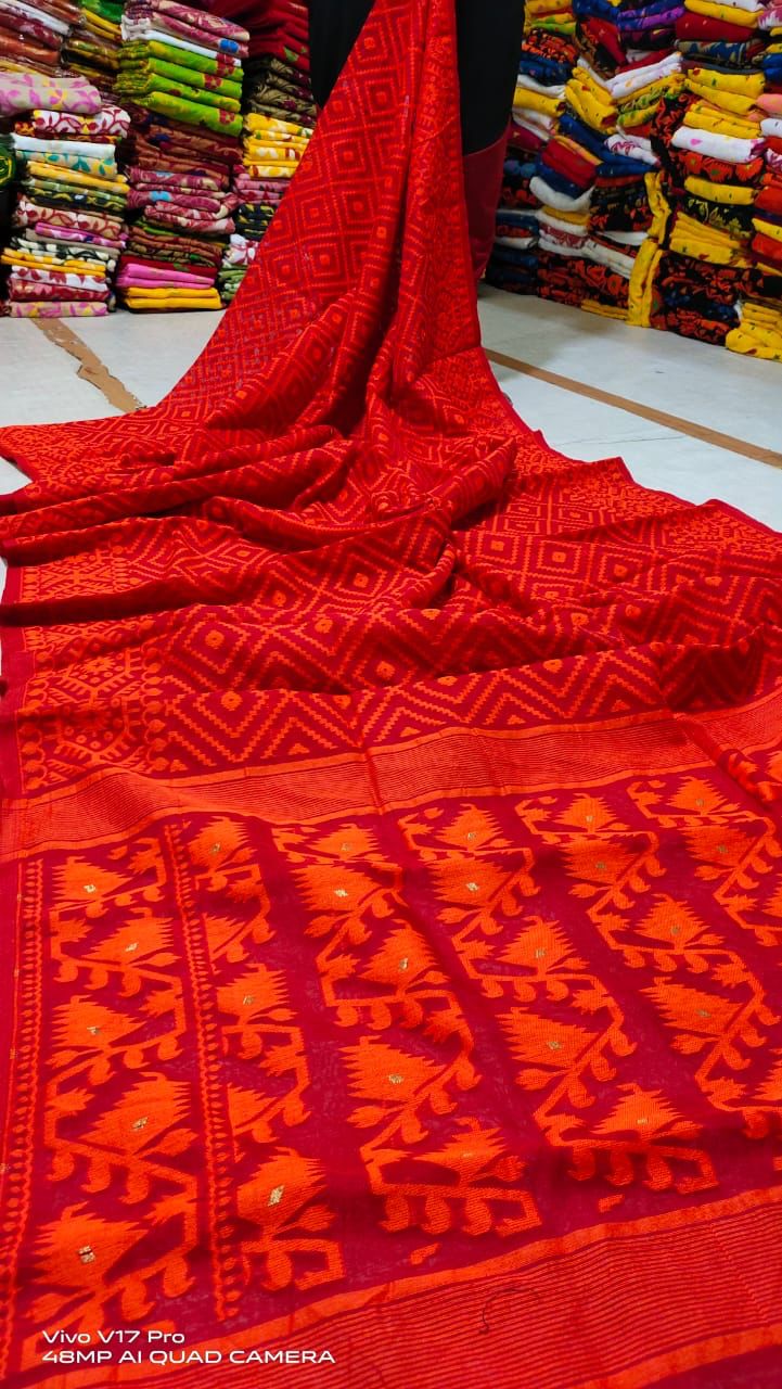 DHAKAI JAMDANI SAREE