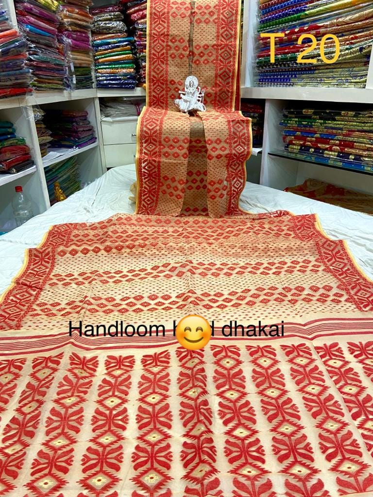 DHAKAI JAMDANI SAREE