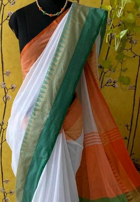 Independence Day Saree ( I Love My India)