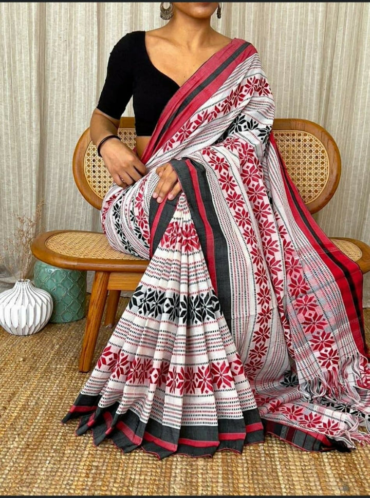 Bengal Khadi Saree